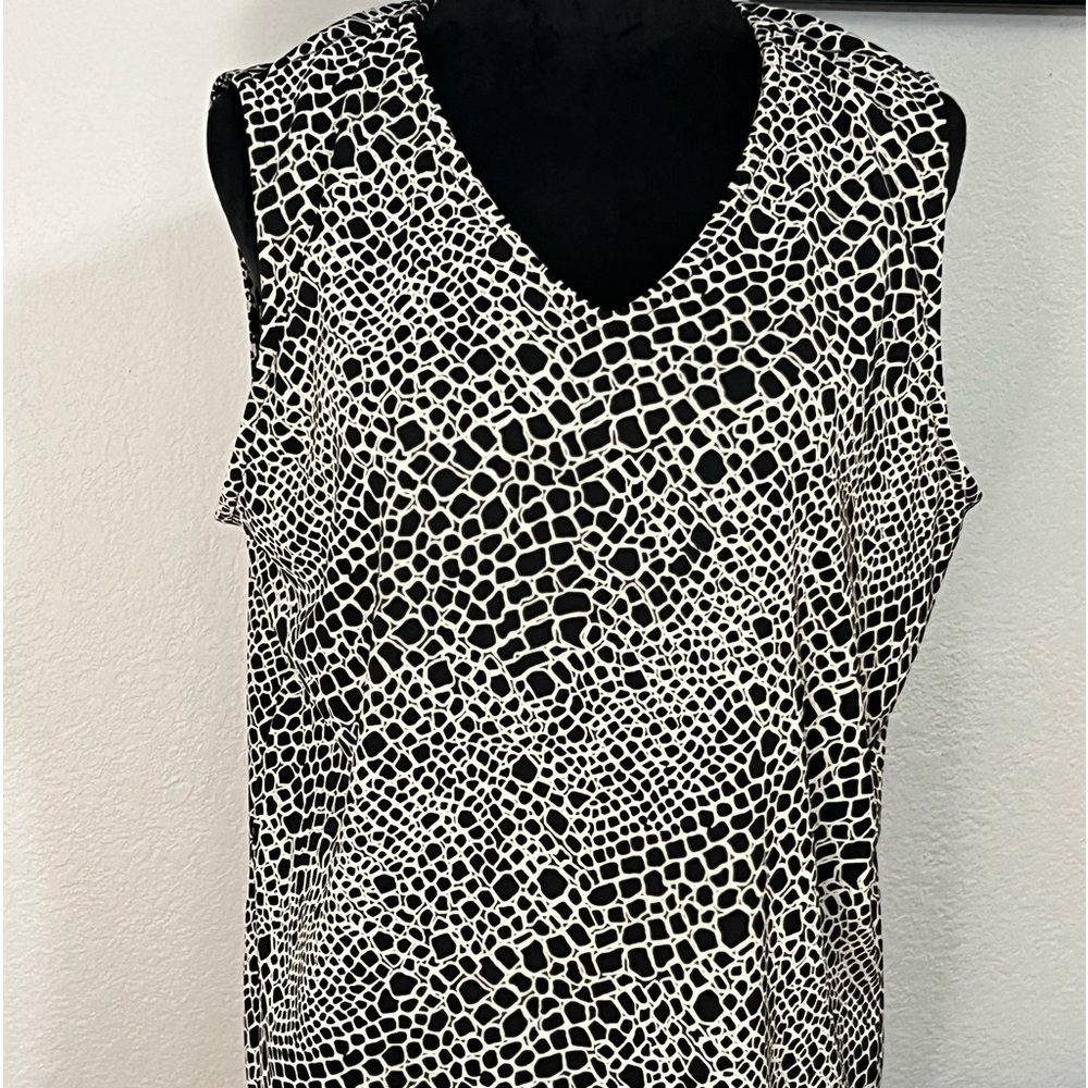 Preston & York Sleeveless blouse.